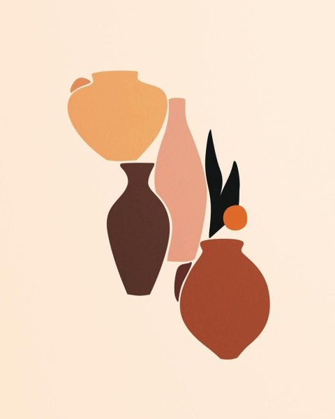 Иллюстрации в стиле Минимализм