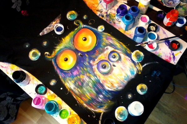 Мастер класс по рисованию акриловыми красками