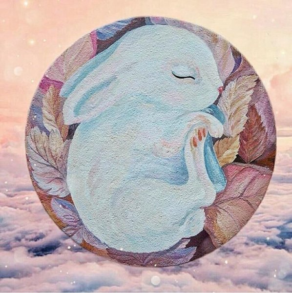 Картины на круглом холсте