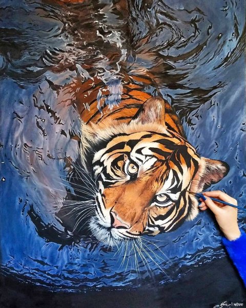 Реалистичные картины животных