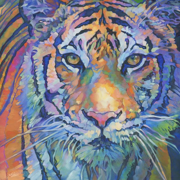 Тигр Импрессионизм