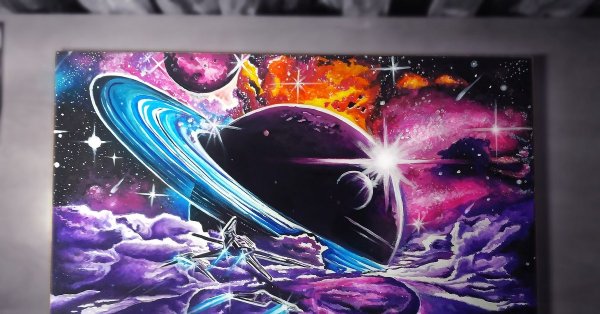 Вселенная красками