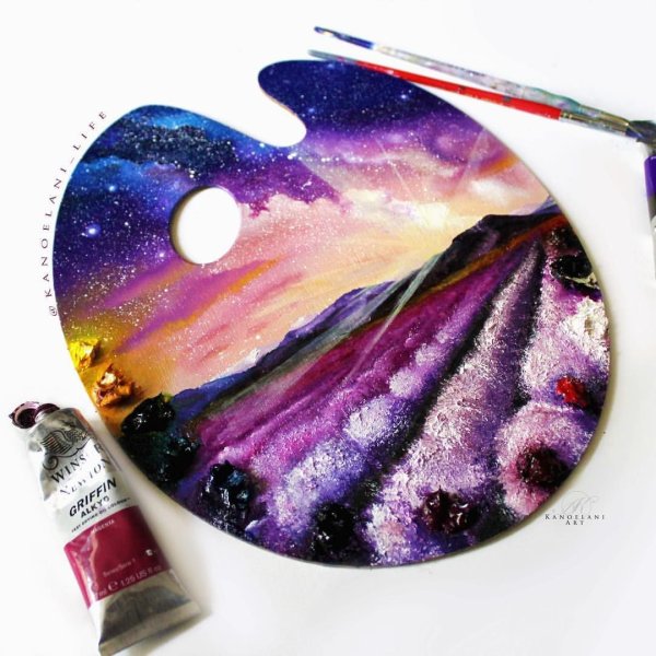 Рисовать красками