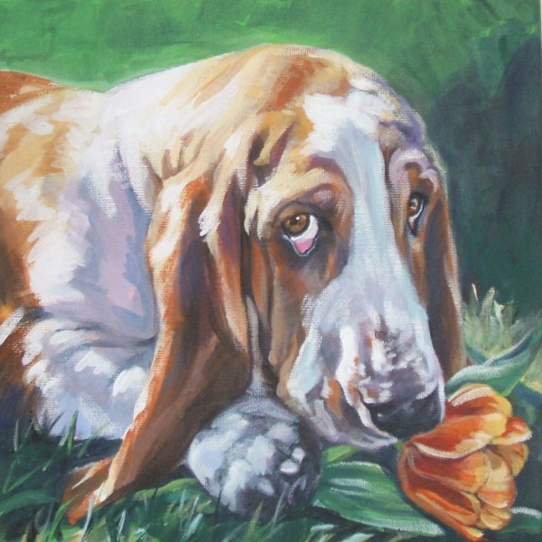 Basset Hound Art