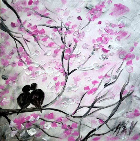 Абстрактная живописьсаккура