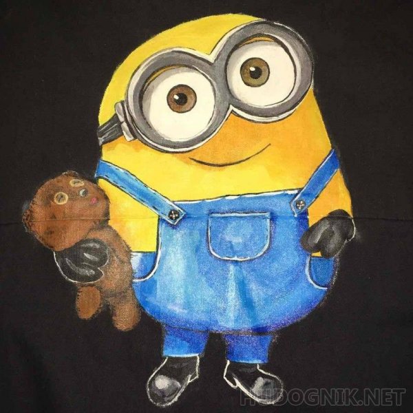 Рисунок акрилом миньен