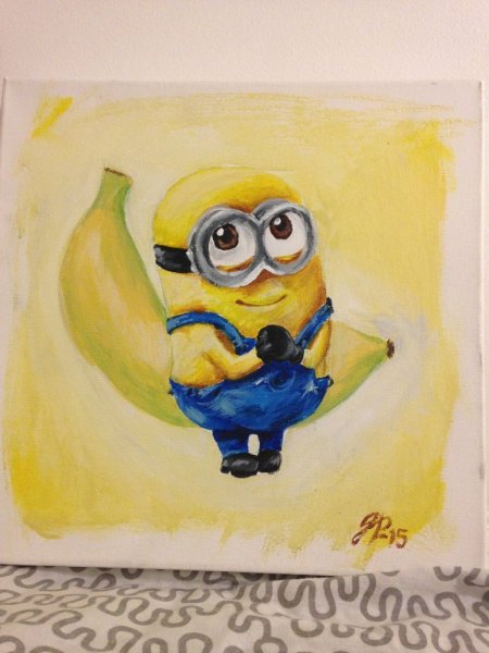 Миньон красками