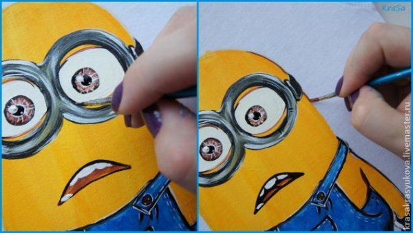 Миньон акрилом