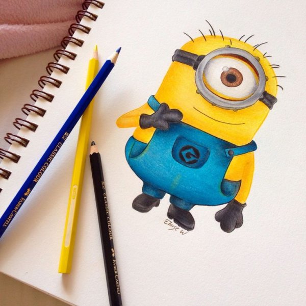 Миньоны скетчи