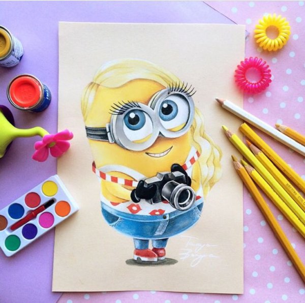 Миньон девочка