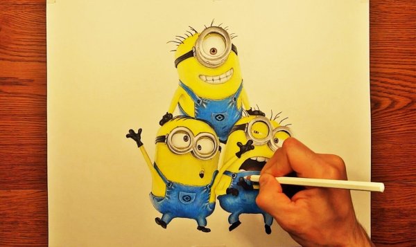 Миньоны для рисования