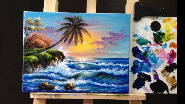 Рисование акрилом для начинающих