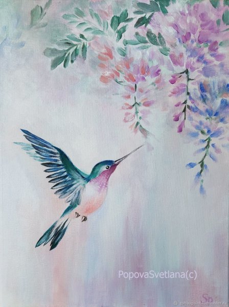 Колибри в китайской живописи