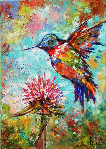 Колибри Импрессионизм