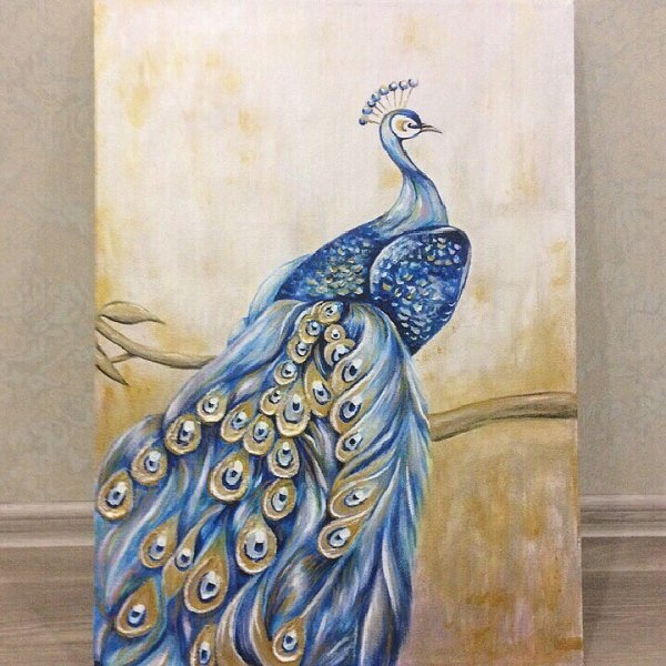 Сграффито Павлин