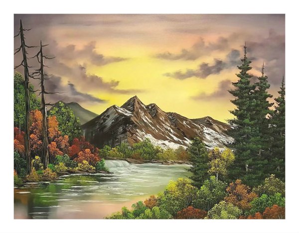 Американский художник Боб Росс