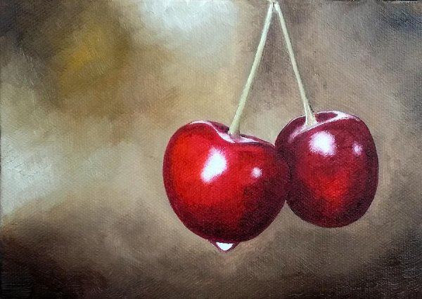 Вишенка живопись