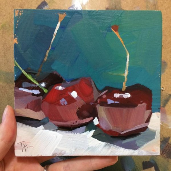 Вишня художник