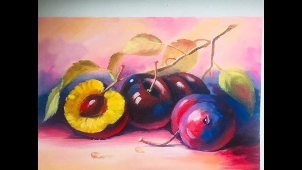 "Натюрморт с черешней" Покровский