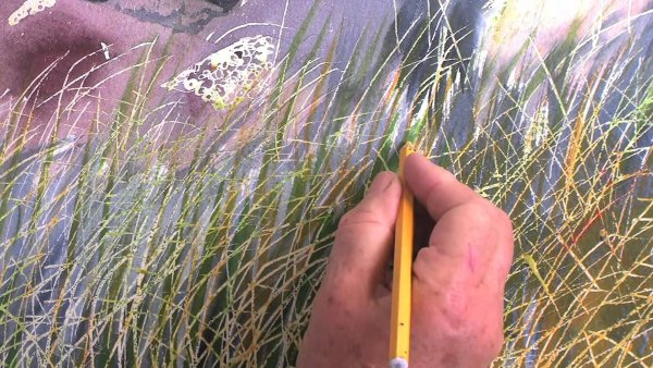 Маскировка для акварели