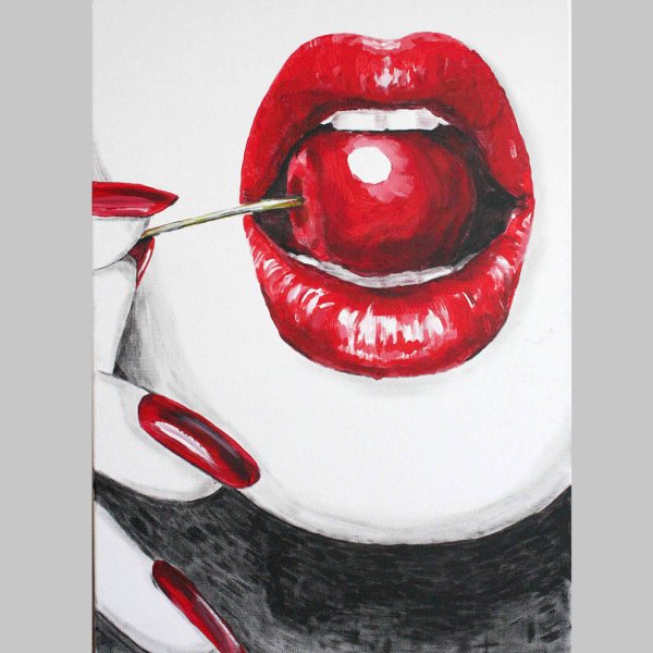 Постер губы