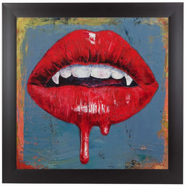 Губы живопись