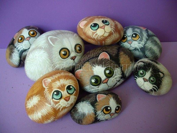 Роспись на камнях