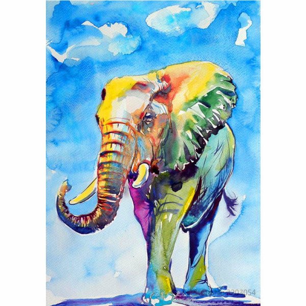 Слон картина