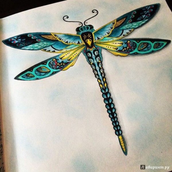 Стилизованные Стрекозы