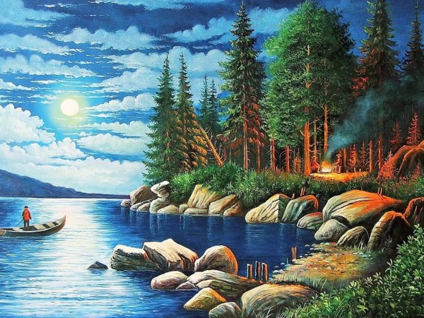 Картина природа