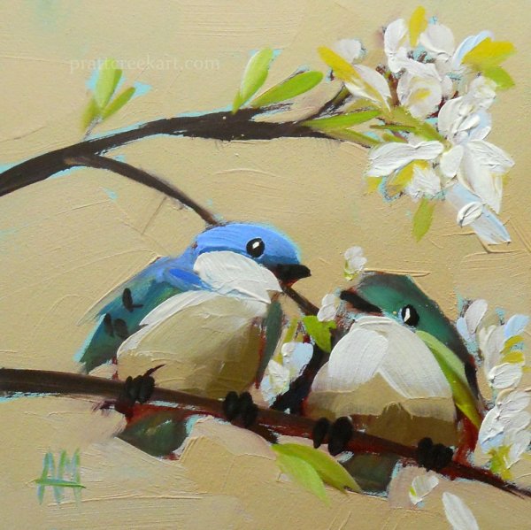 Анжела Молтон птицы