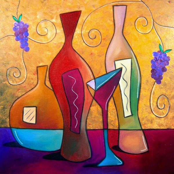 Стилизованный натюрморт Пикассо