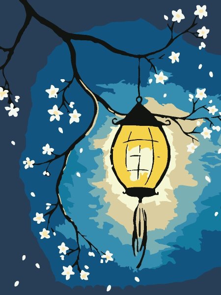 Фонарик рисунок