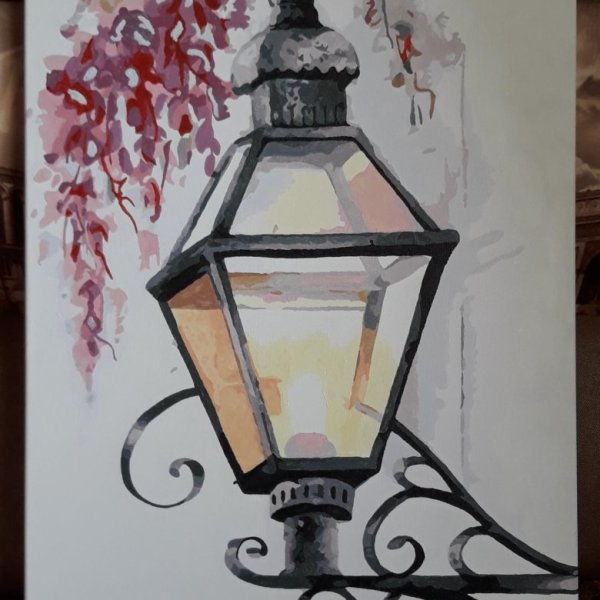 Фонарь акрилом