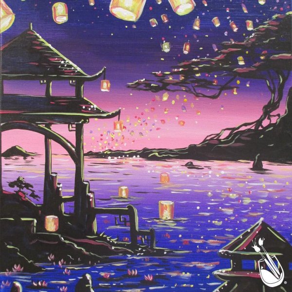 Звездопад живопись