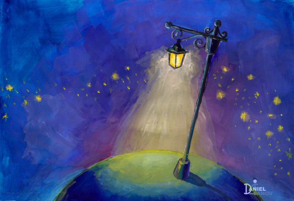 Планета фонарщика маленький принц