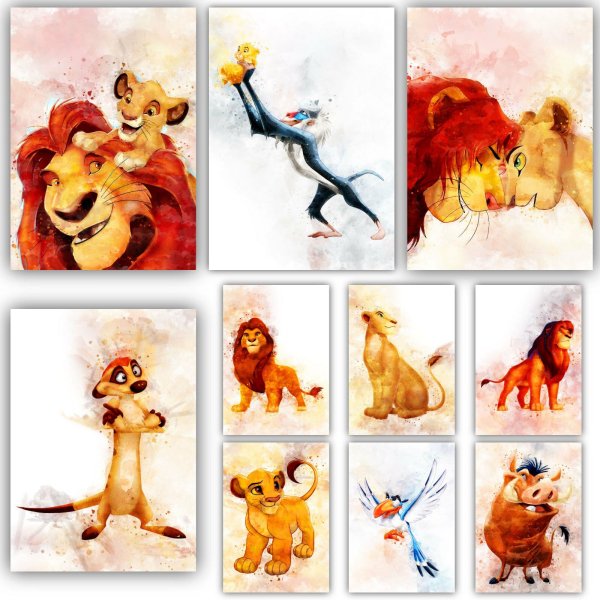 Симба для печати