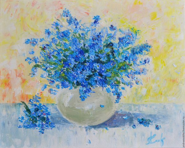 Букет лаванды мастихин