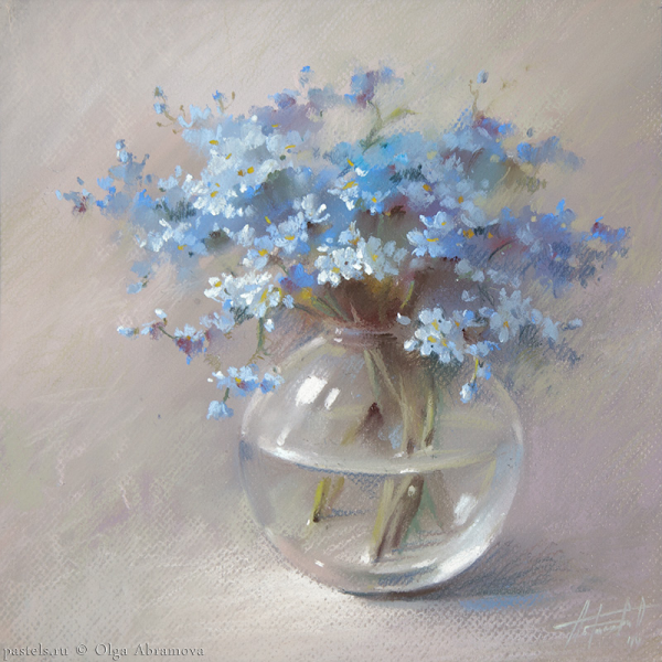 Ольга Абрамова пастель картины