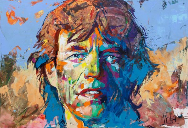 Портрет акрилом Voka