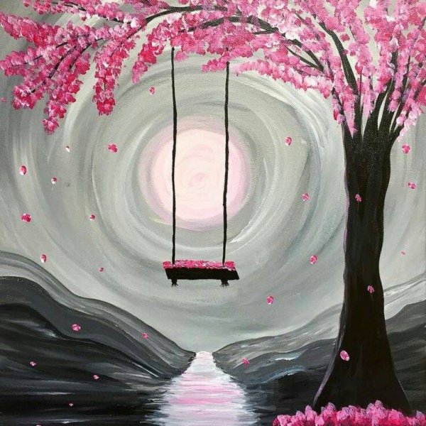 Пейзаж рисунок