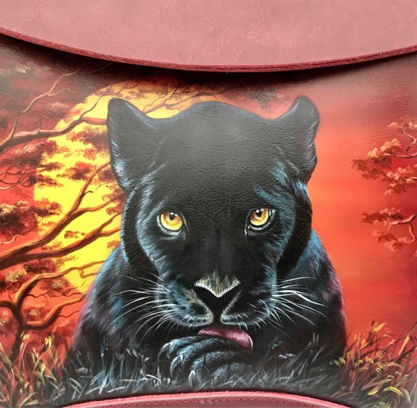 Пантера роспись