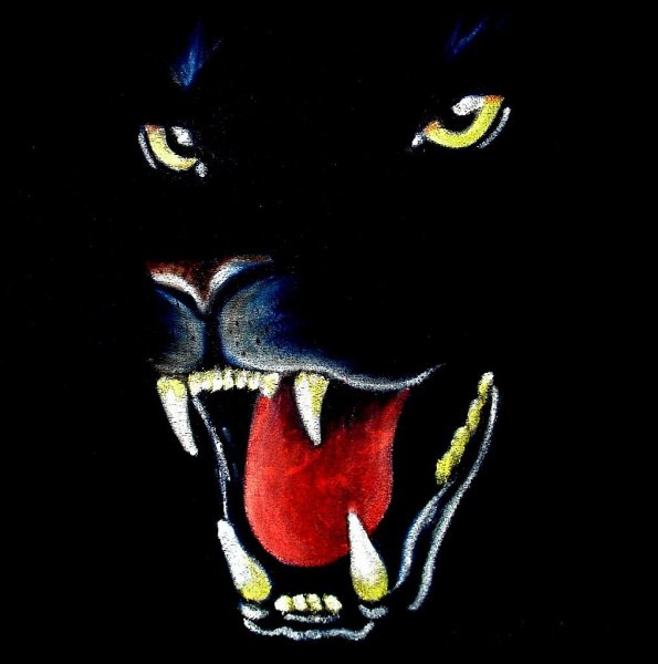 Картины на чёрном фоне акрилом