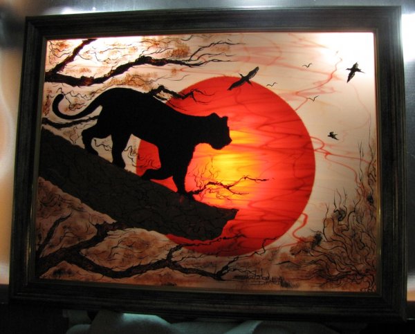 Картины для рисования на стекле