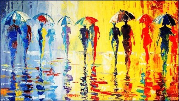 Художник Сидоров дождь