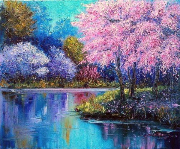 Импрессионизм Сакура