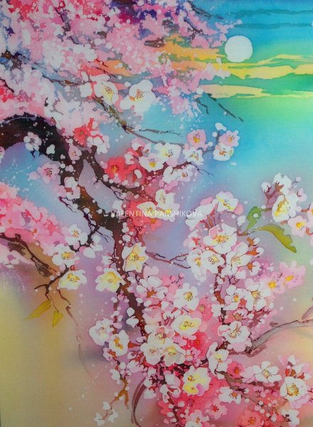 Горячий батик Весна