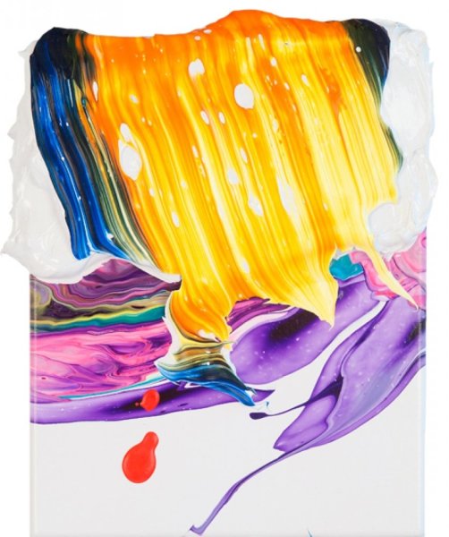 Глянцевые акриловые краски картины