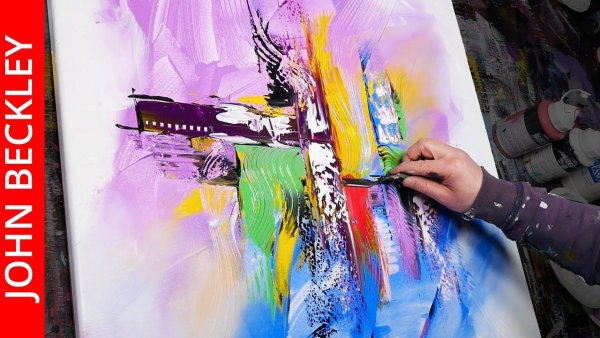 Глянцевые акриловые краски картины