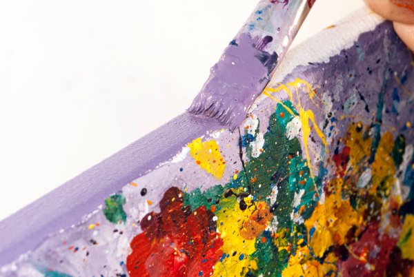 Глянцевые акриловые краски картины